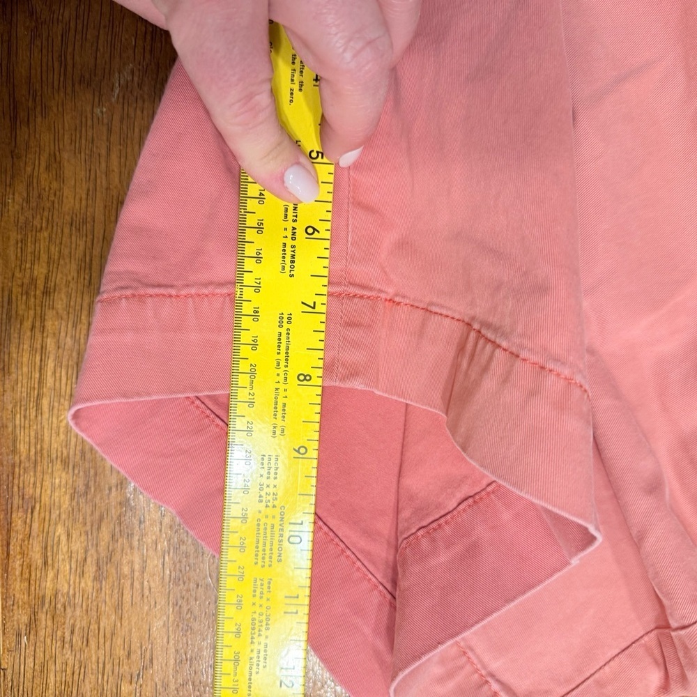 Polo by Ralph Lauren Salmon Pink Flat Front Shorts stretch classic fit size 38 - Picture 8 of 10